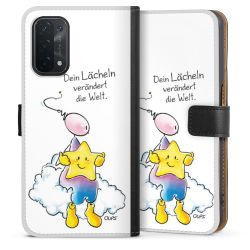 Sideflip mit langer Lasche schwarz