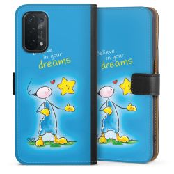 Sideflip mit langer Lasche schwarz