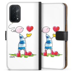 Sideflip mit langer Lasche schwarz