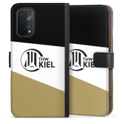 Sideflip mit langer Lasche schwarz