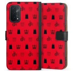 Sideflip mit langer Lasche schwarz