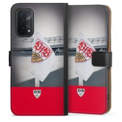 Sideflip mit langer Lasche schwarz