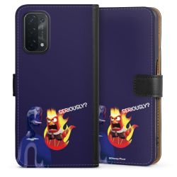 Sideflip Fodral med flap svart