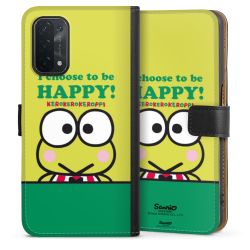 Sideflip mit langer Lasche schwarz