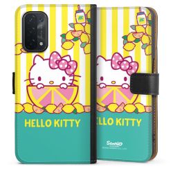 Sideflip mit langer Lasche schwarz