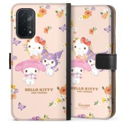 Sideflip mit langer Lasche schwarz