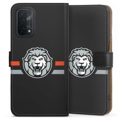 Sideflip mit langer Lasche schwarz