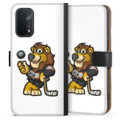 Sideflip mit langer Lasche schwarz