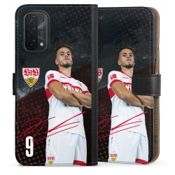 Sideflip mit langer Lasche schwarz