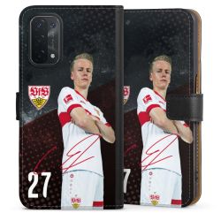 Sideflip mit langer Lasche schwarz