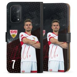 Sideflip mit langer Lasche schwarz