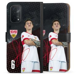 Sideflip mit langer Lasche schwarz