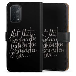 Sideflip mit langer Lasche schwarz