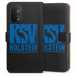 Sideflip mit langer Lasche schwarz