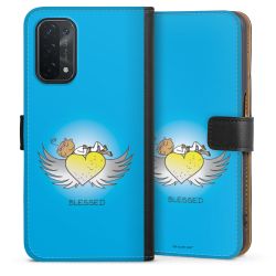 Sideflip mit langer Lasche schwarz