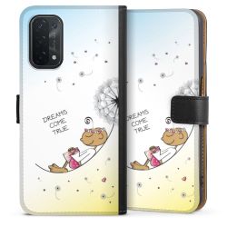 Sideflip mit langer Lasche schwarz