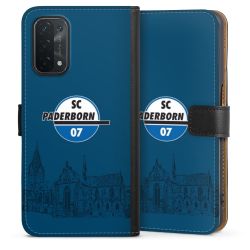 Sideflip mit langer Lasche schwarz