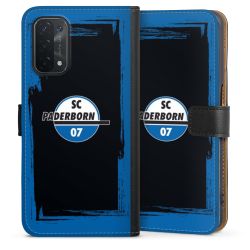 Sideflip mit langer Lasche schwarz