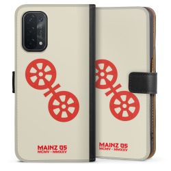 Sideflip mit langer Lasche schwarz