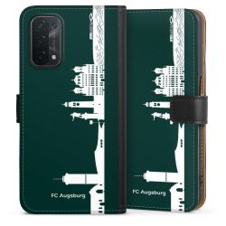 Sideflip mit langer Lasche schwarz