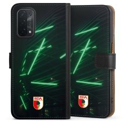 Sideflip mit langer Lasche schwarz