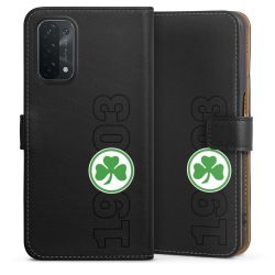 Sideflip mit langer Lasche schwarz