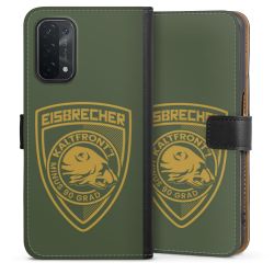 Sideflip mit langer Lasche schwarz