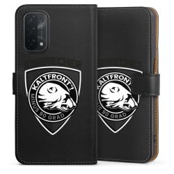 Sideflip mit langer Lasche schwarz