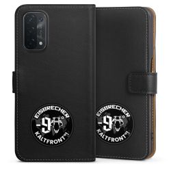 Sideflip mit langer Lasche schwarz