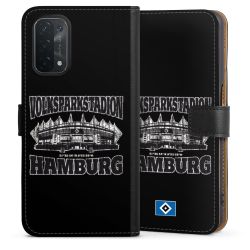 Sideflip mit langer Lasche schwarz