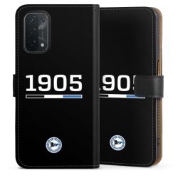 Sideflip mit langer Lasche schwarz