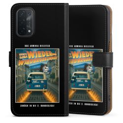 Sideflip mit langer Lasche schwarz