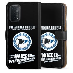 Sideflip mit langer Lasche schwarz