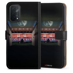 Sideflip mit langer Lasche schwarz