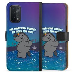 Sideflip mit langer Lasche schwarz