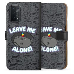 Sideflip mit langer Lasche schwarz