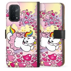 Sideflip mit langer Lasche schwarz