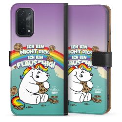 Sideflip mit langer Lasche schwarz