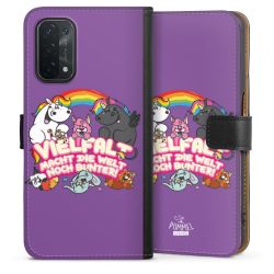 Sideflip mit langer Lasche schwarz