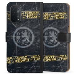 Sideflip mit langer Lasche schwarz