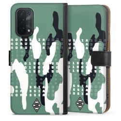 Sideflip mit langer Lasche schwarz