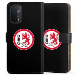 Sideflip mit langer Lasche schwarz