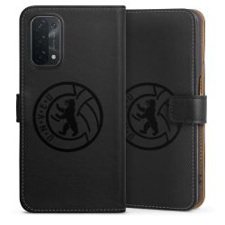 Sideflip mit langer Lasche schwarz