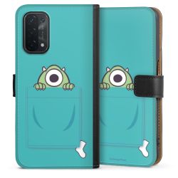 Sideflip mit langer Lasche schwarz