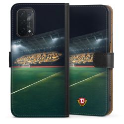 Sideflip mit langer Lasche schwarz