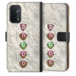 Sideflip mit langer Lasche schwarz