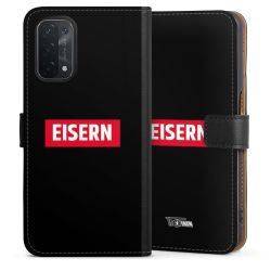 Sideflip mit langer Lasche schwarz