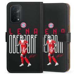 Sideflip mit langer Lasche schwarz