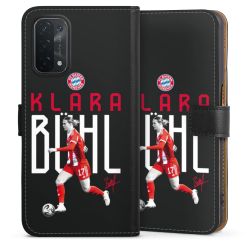 Sideflip mit langer Lasche schwarz