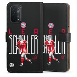 Sideflip mit langer Lasche schwarz